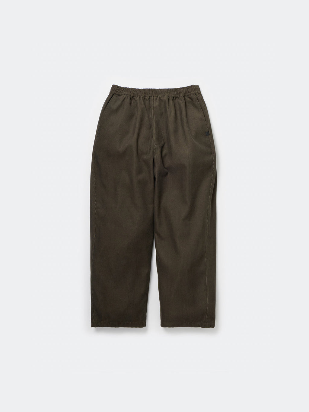 W's TECH EASY TROUSERS CORDUROY - BROWNKHAKI