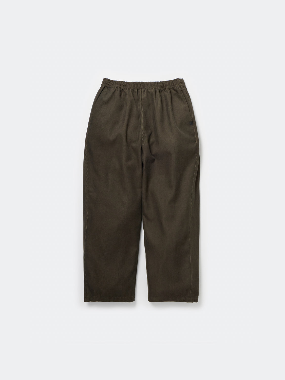 W's TECH EASY TROUSERS CORDUROY - BROWNKHAKI