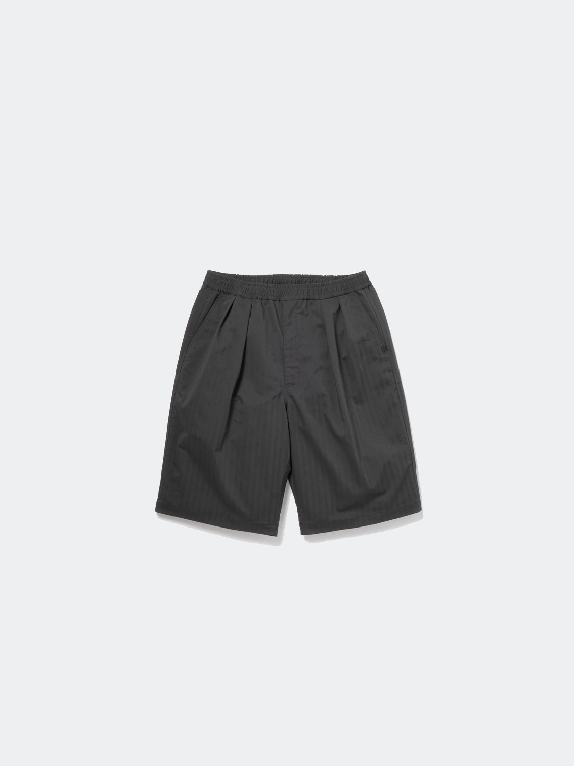 TECH EASY SHORTS HERRINGBONE - CHARCOAL