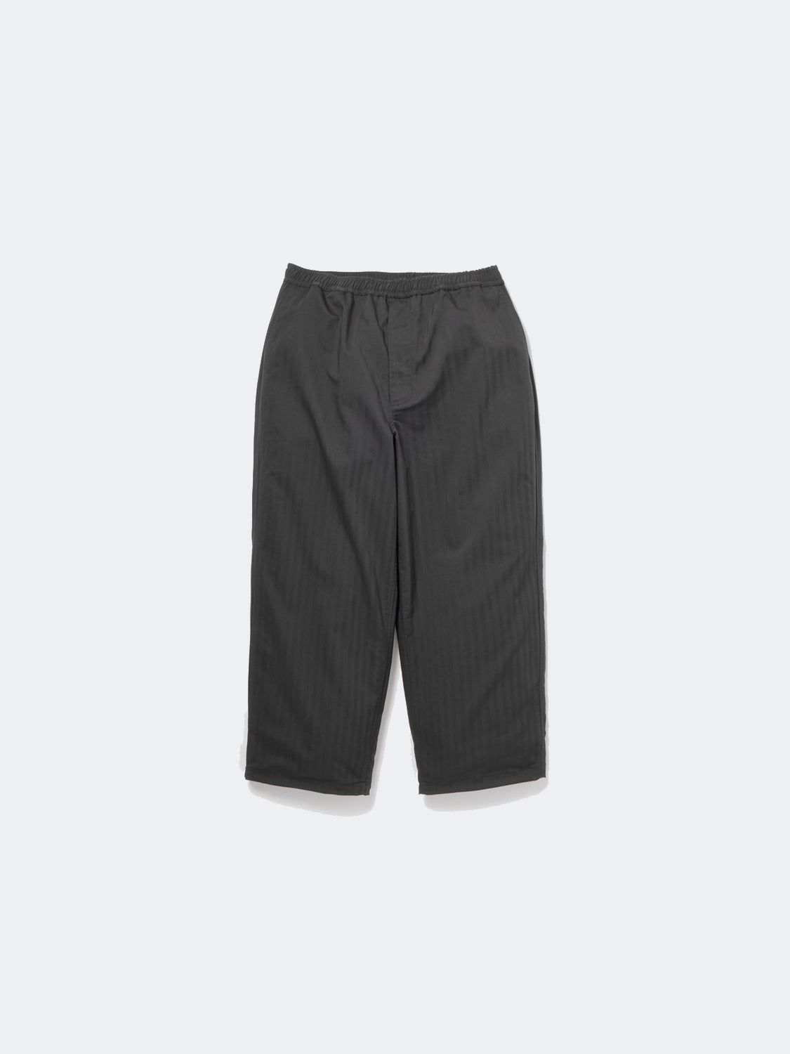 W's TECH EASY TROUSERS HERRINGBONE - CHARCOAL