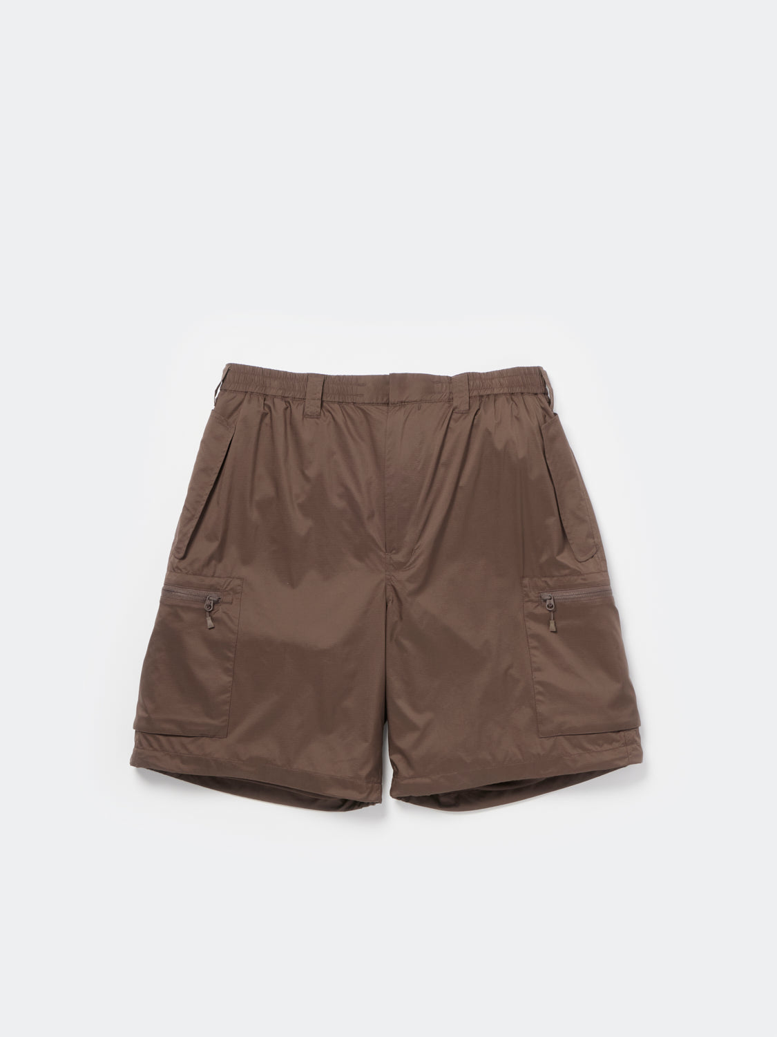 TECH PERTEX® RUN-GUN 6POCKET SHORTS - BROWN GRAY