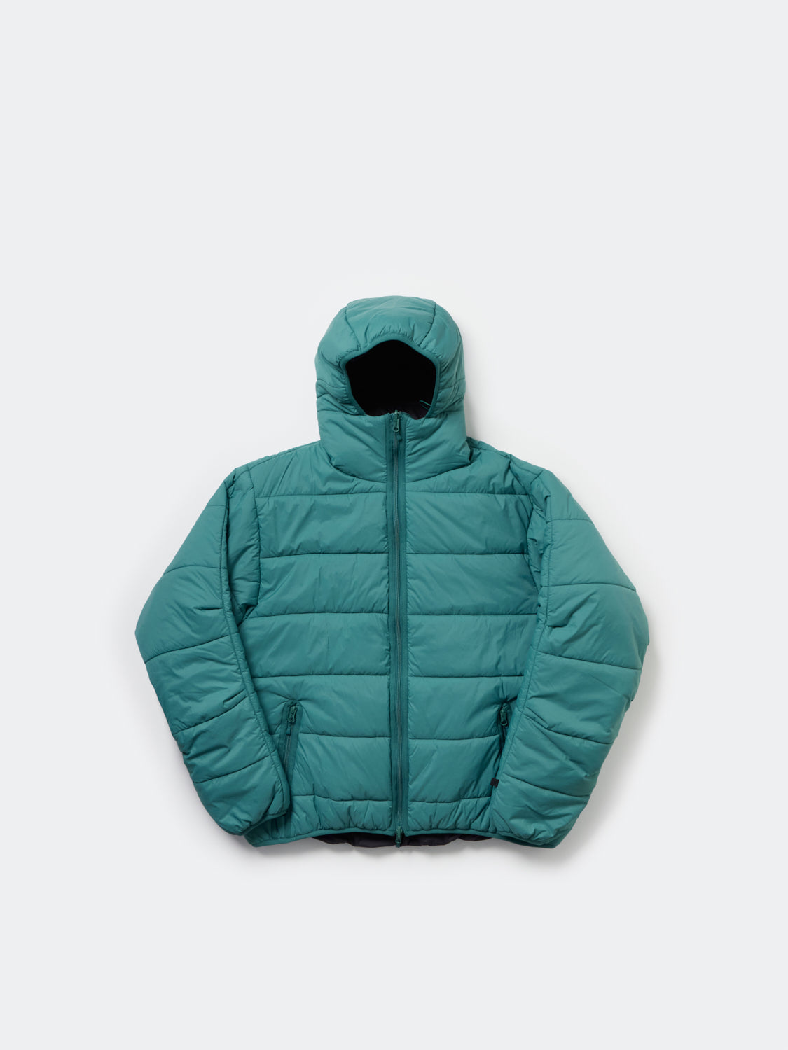 TECH REVERSIBLE CLIMBERS PUFF JACKET - EMERALD GREEN × BLACK