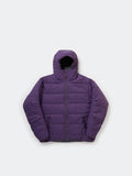 TECH REVERSIBLE CLIMBERS PUFF JACKET - PURPLE × CHARCOAL