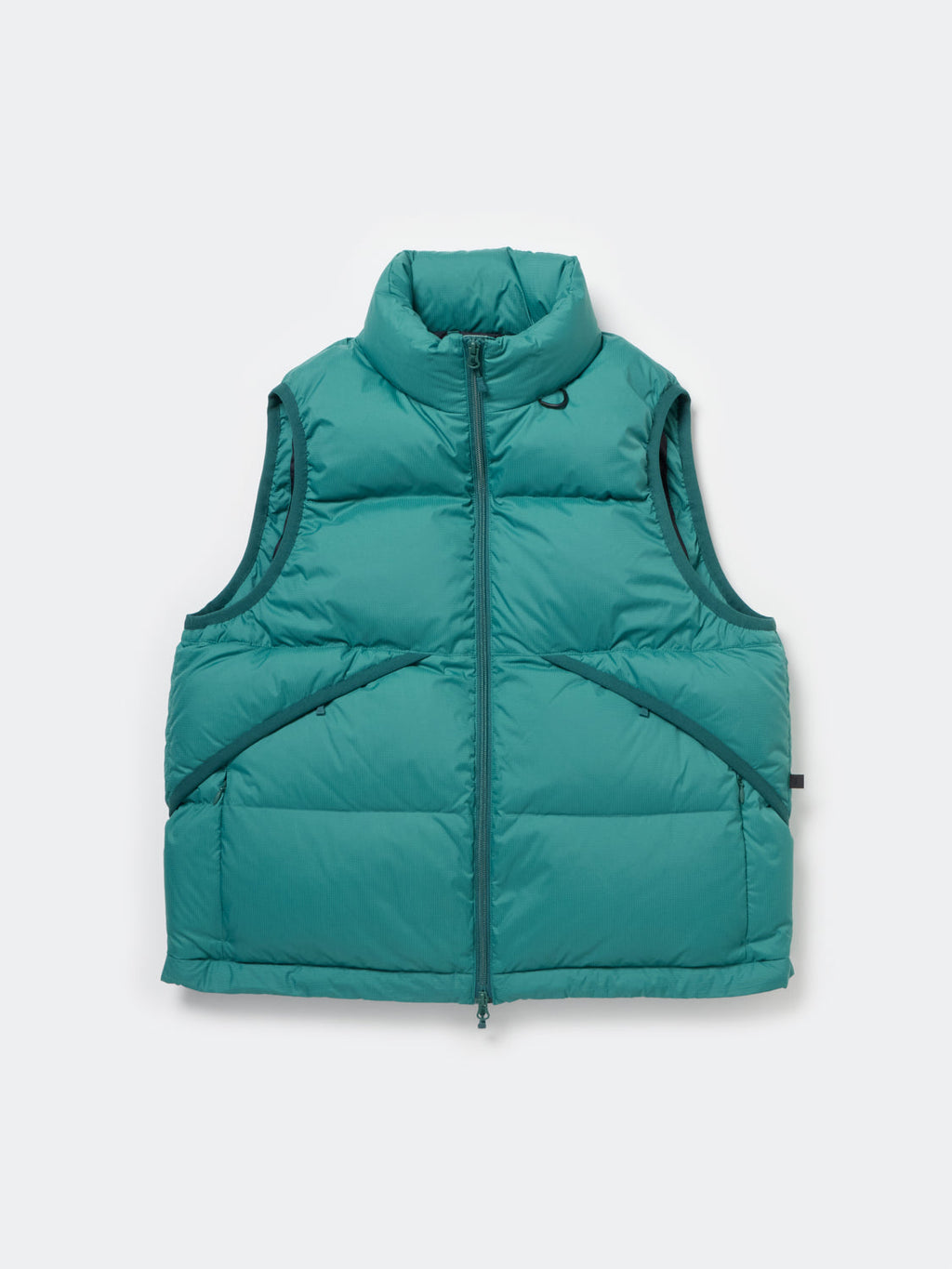 W's TECH ALPINE DOWN VEST - EMERALD GREEN