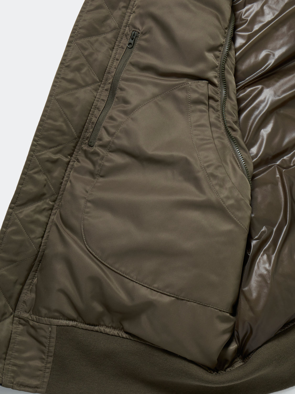 W's TECH 2WAY MA-1 DOWN JACKET