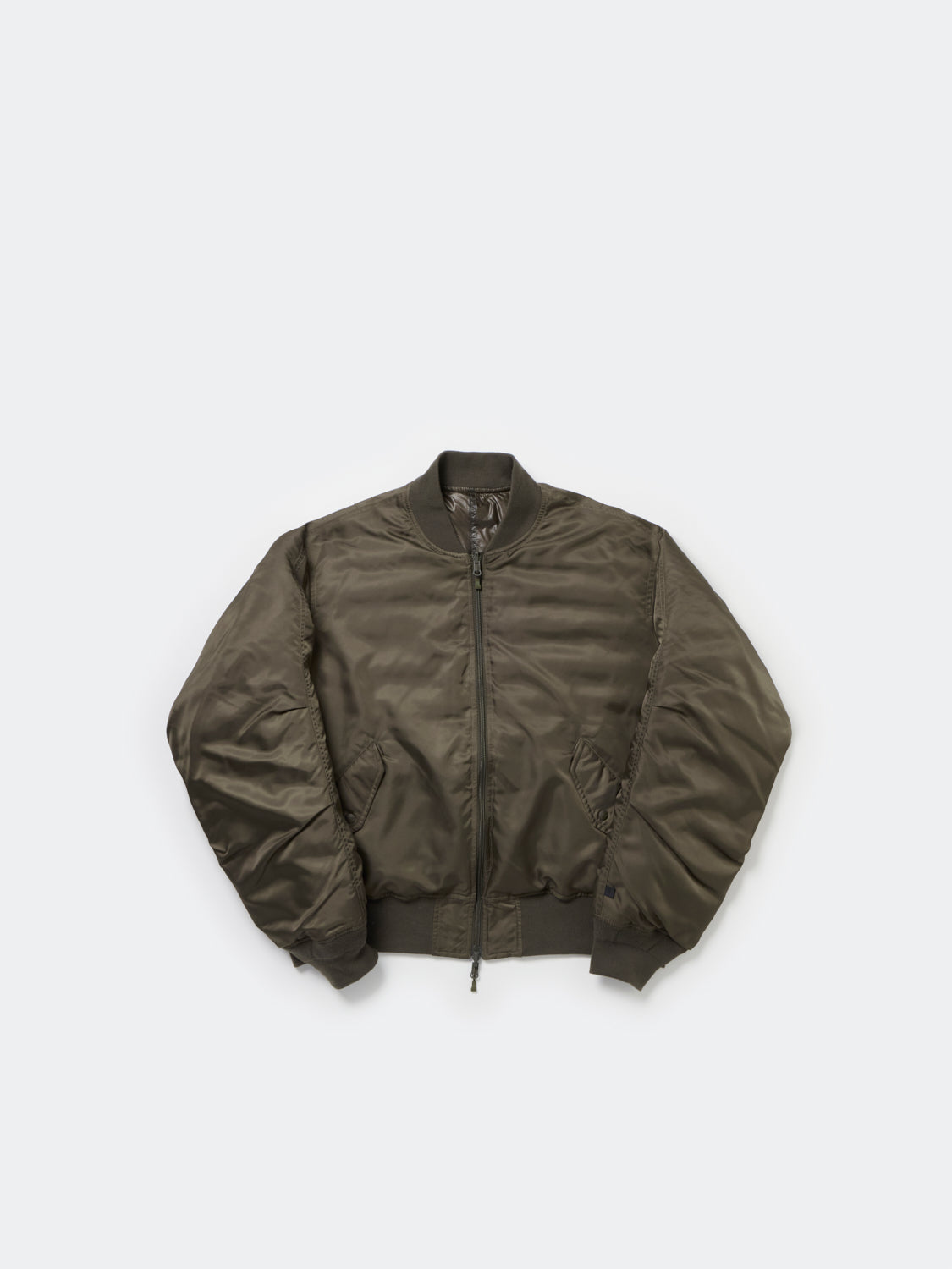 TECH REVERSIBLE MA-1 INNER DOWN JACKET - BROWNKHAKI