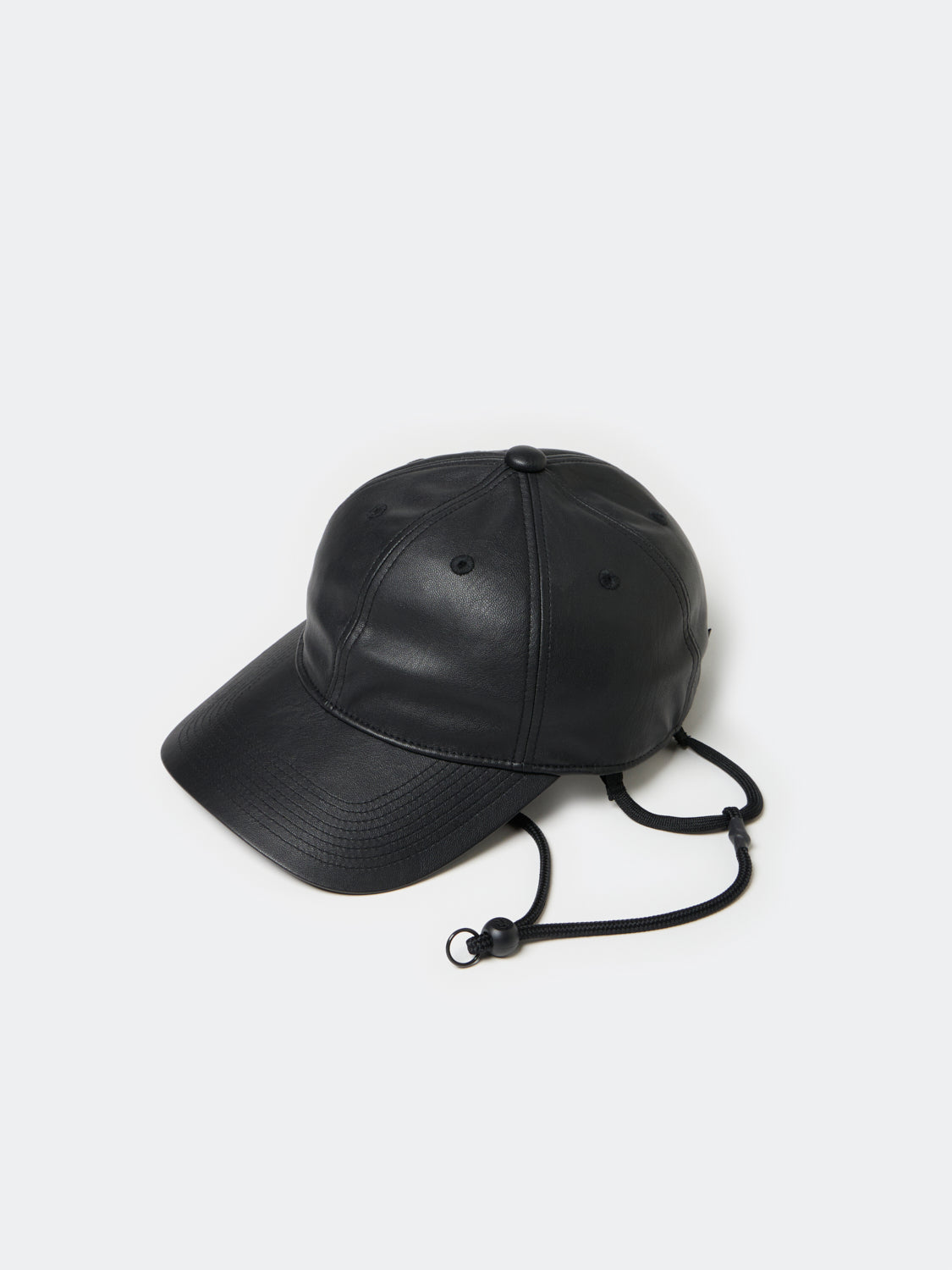 TECH SYNTHETIC SKIN CAP - BLACK