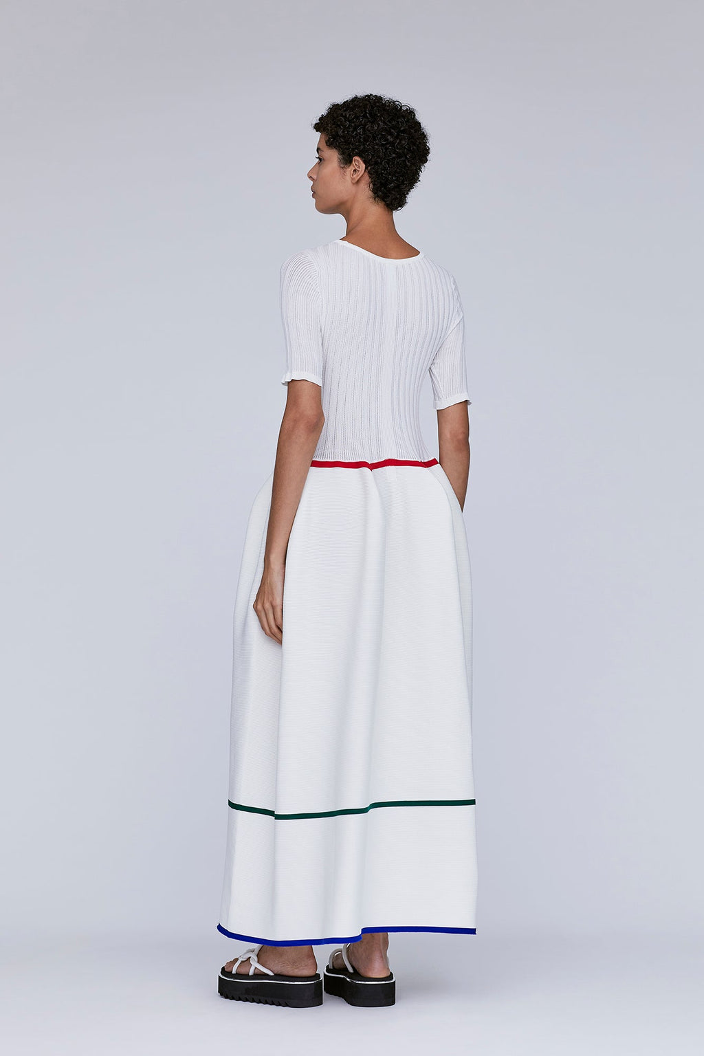 POTTERY SHORT SLEEVE DRESS