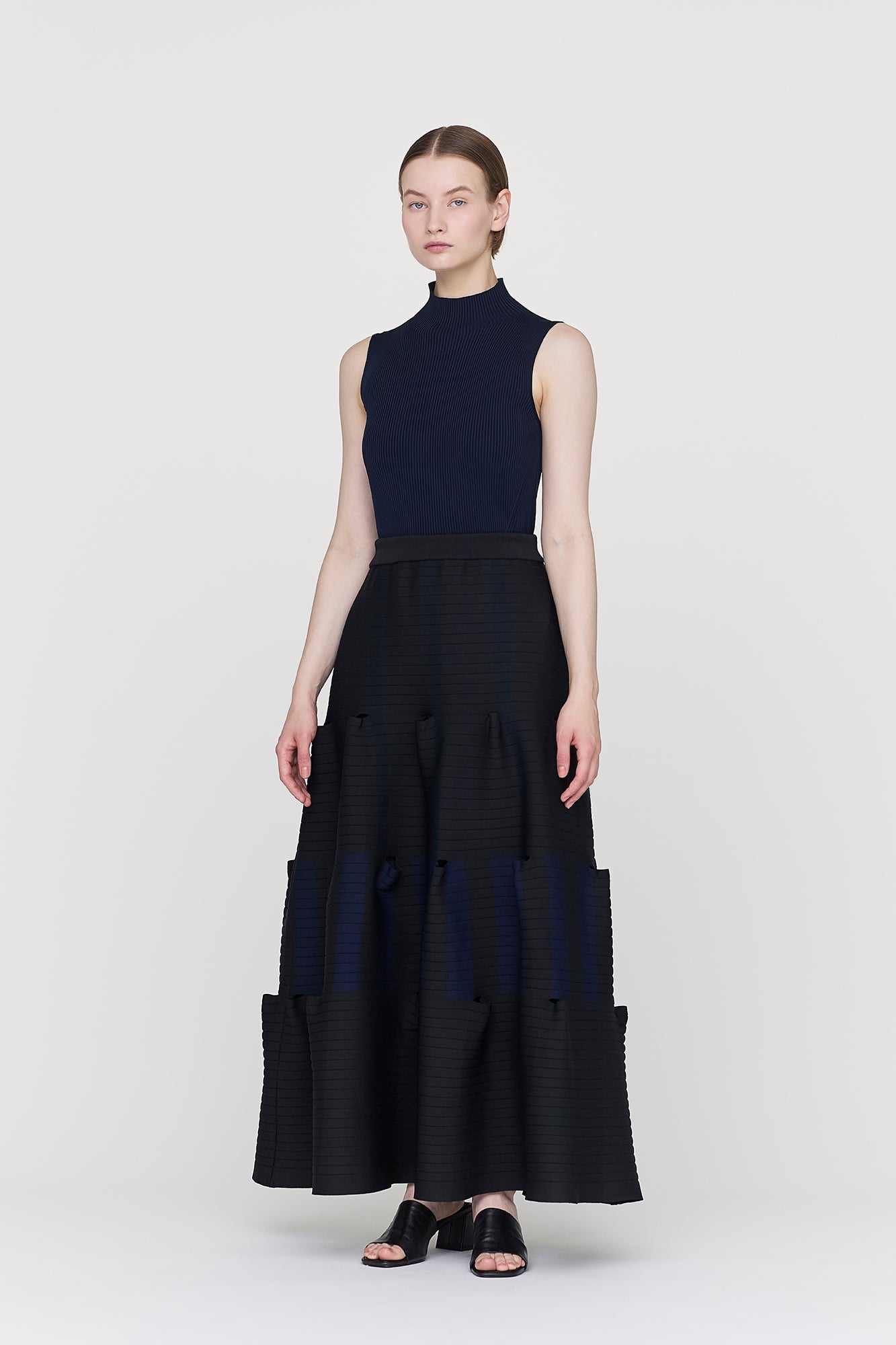 TERRACED SKIRT