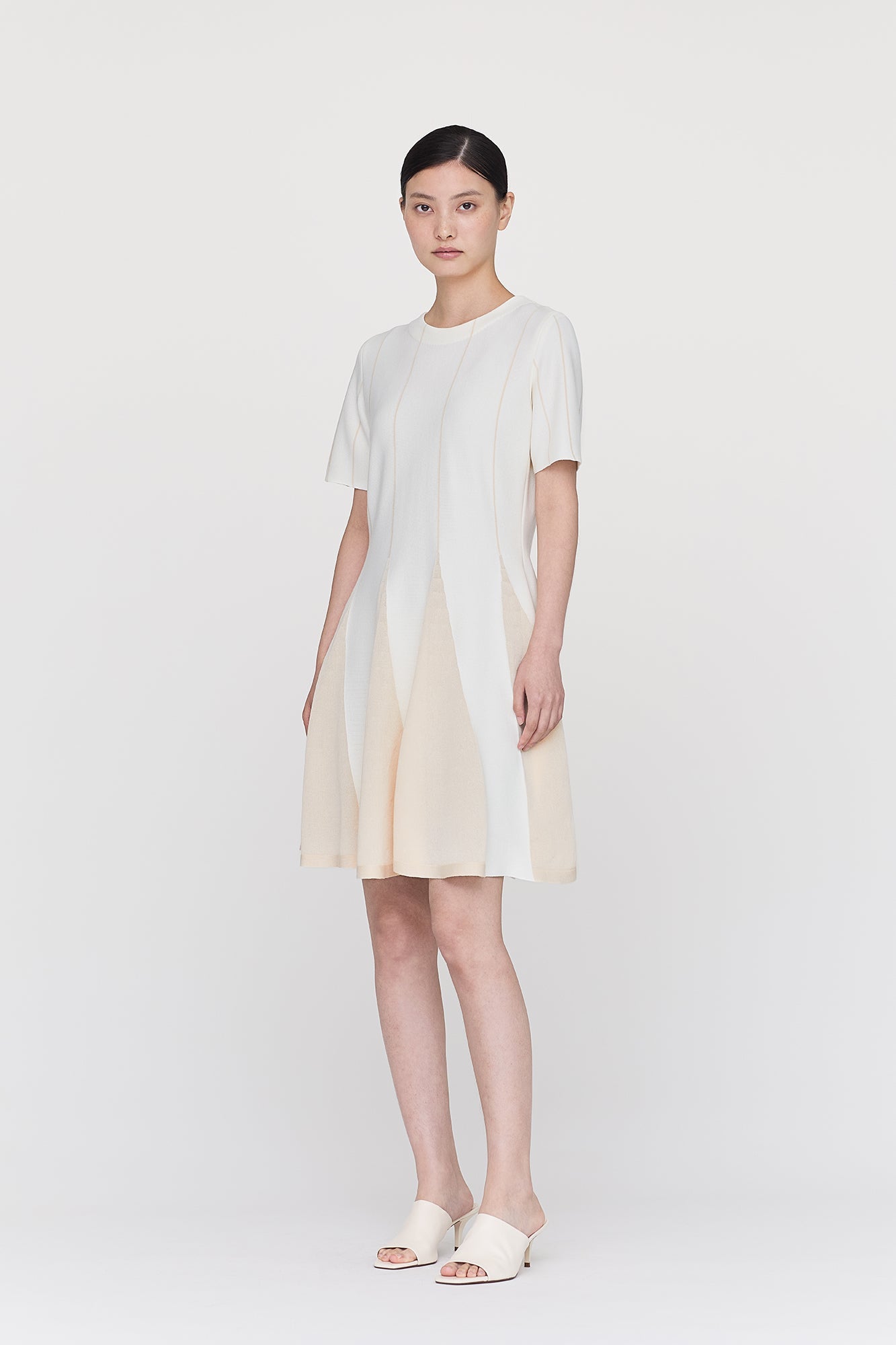 BAMBOO CONIC MINI DRESS