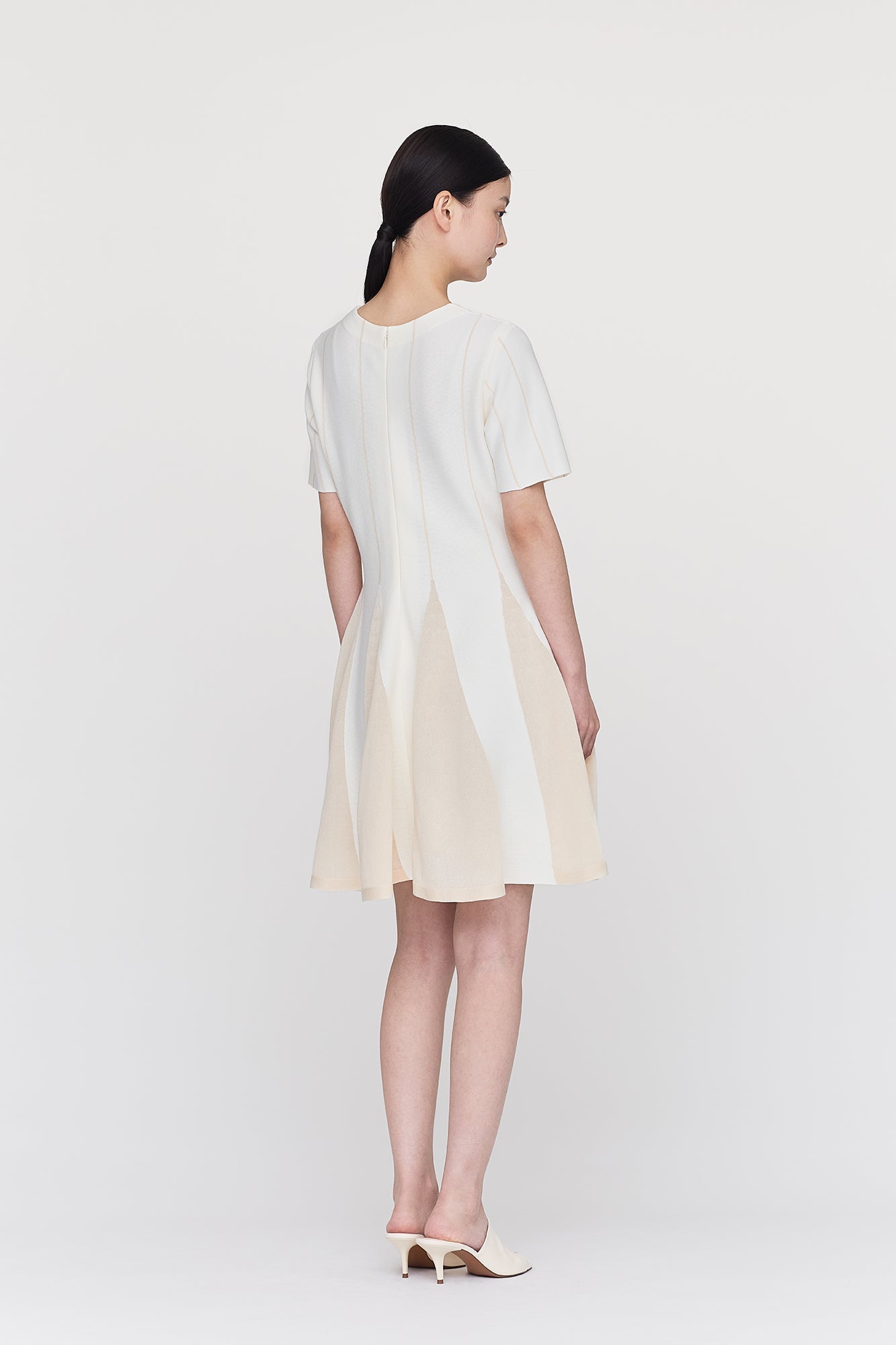 BAMBOO CONIC MINI DRESS