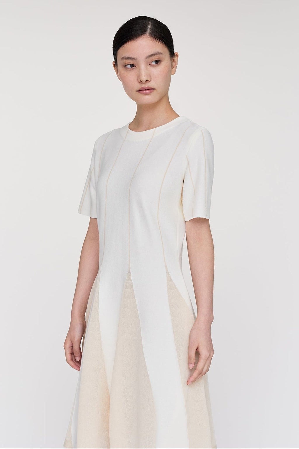 BAMBOO CONIC MINI DRESS