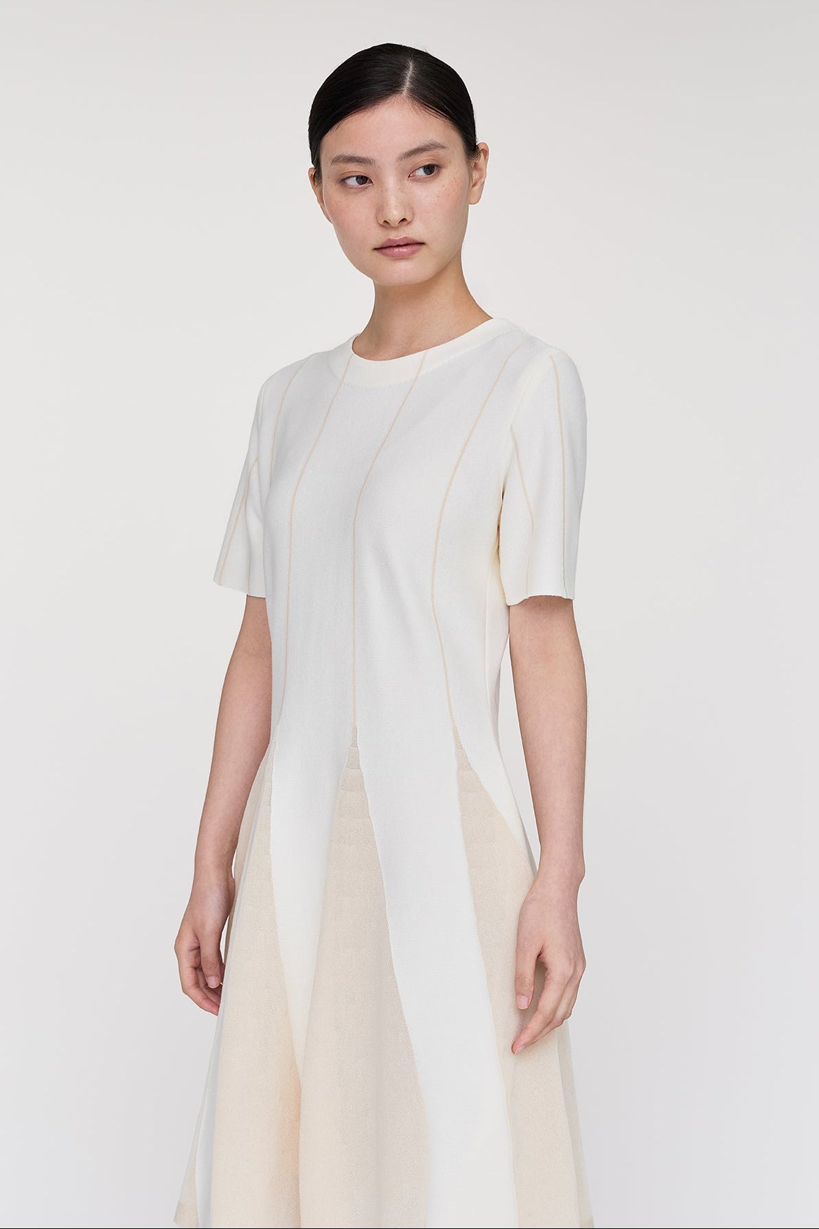 BAMBOO CONIC MINI DRESS
