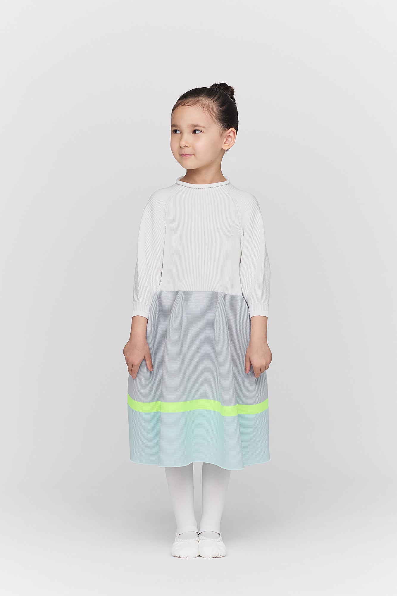 POTTERY KID PUFF SLEEVE DRESS