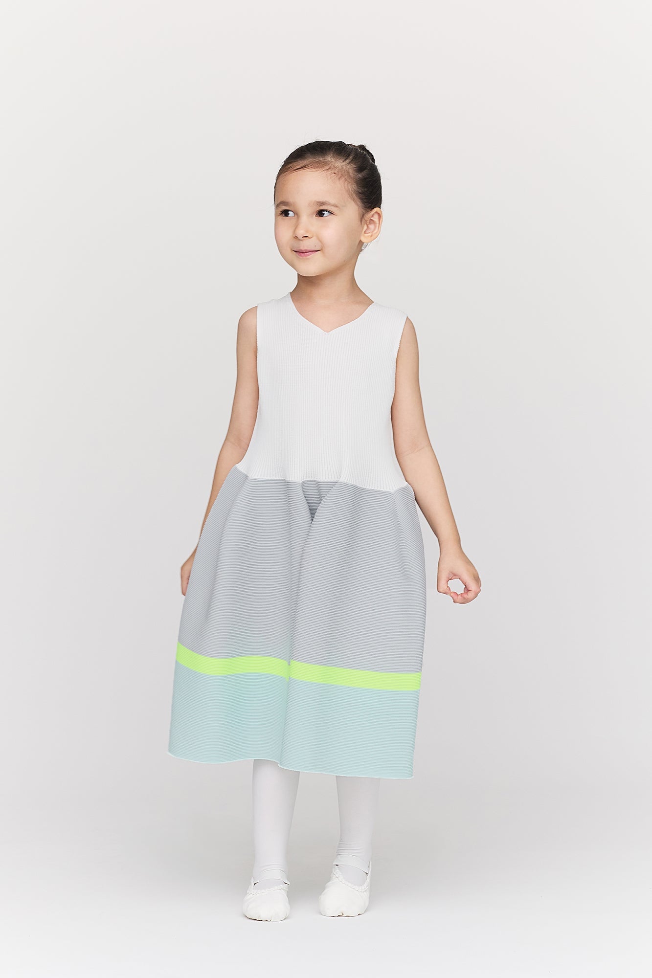 POTTERY KID SLEEVELESS DRESS