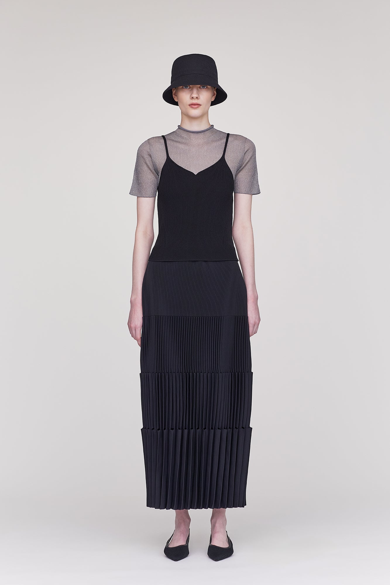 ACCORDION SKIRT