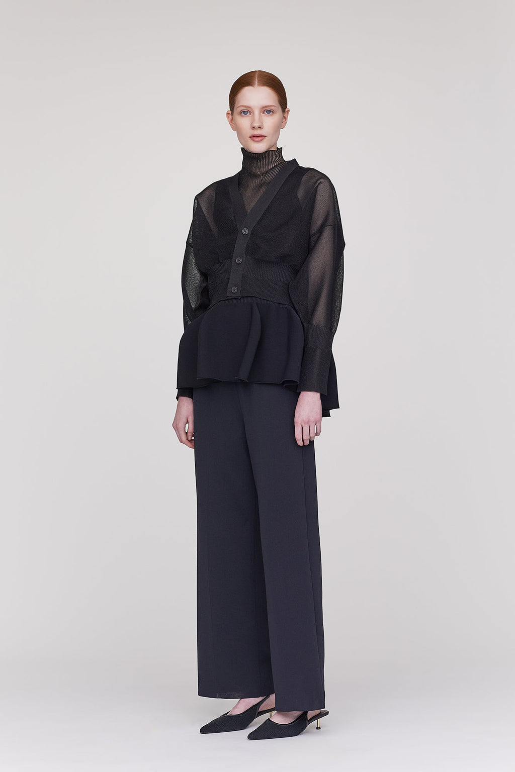 GARTER LUCENT CROPPED CARDIGAN