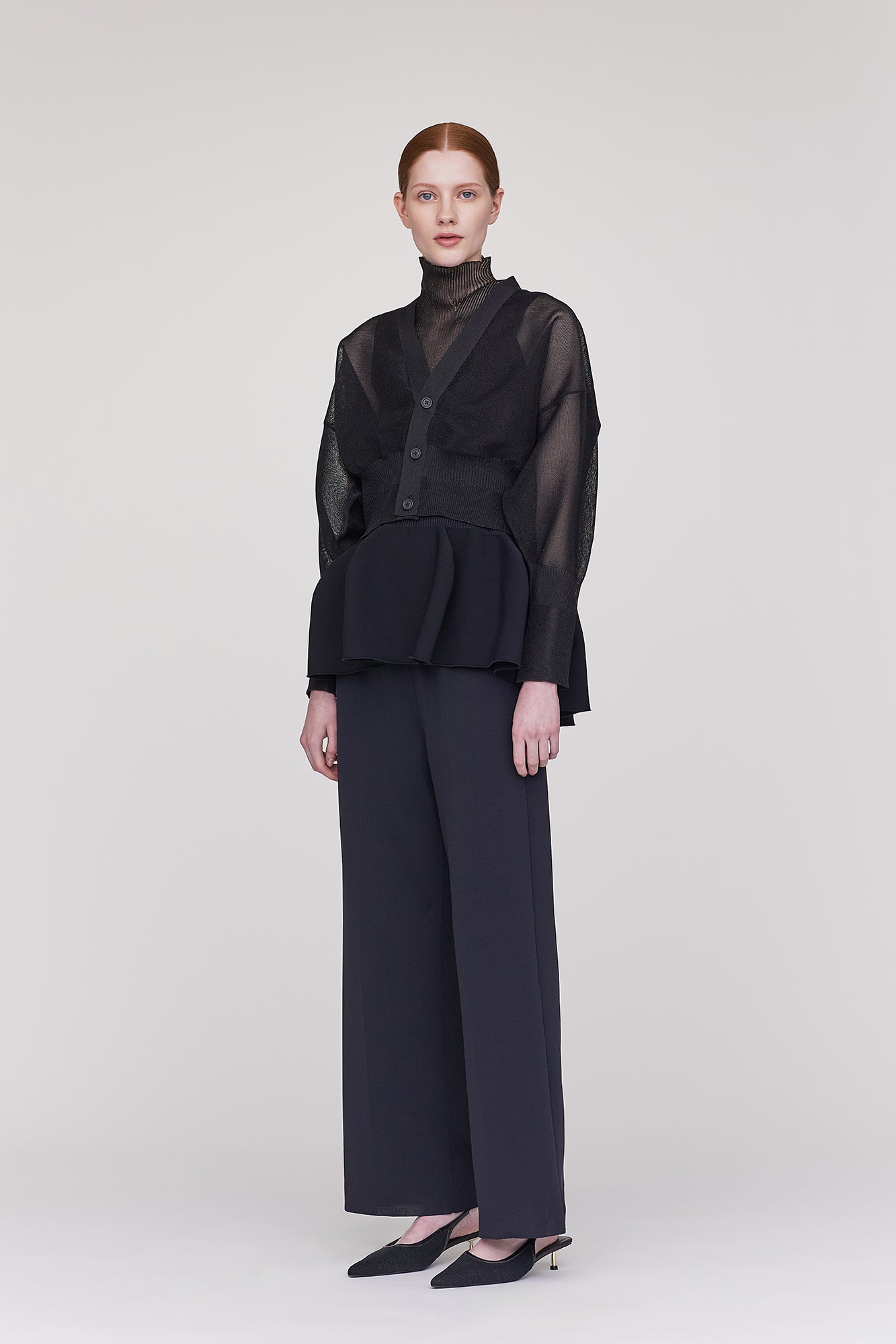 GARTER LUCENT CROPPED CARDIGAN