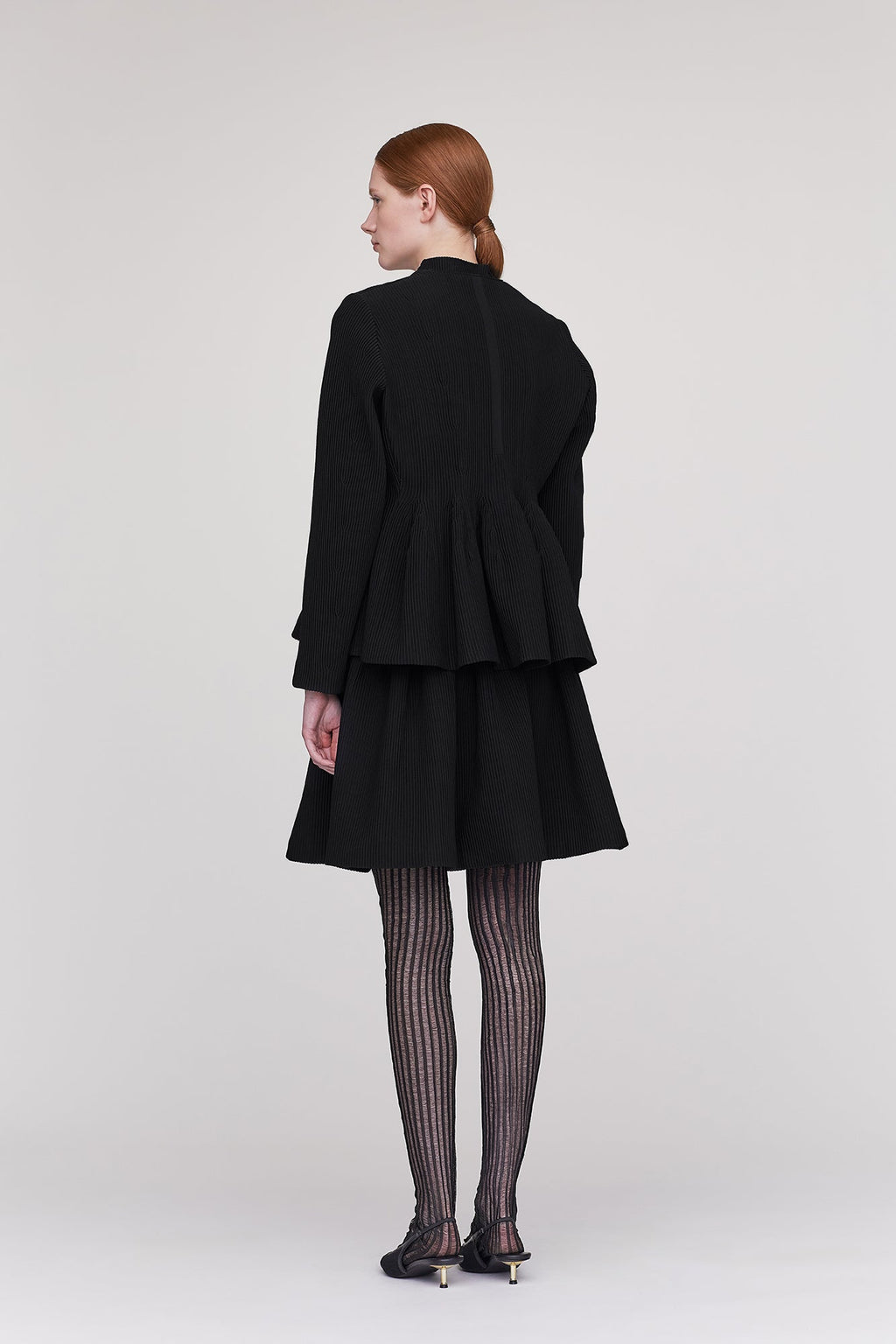 HYPHA COLLARLESS ZIP JACKET