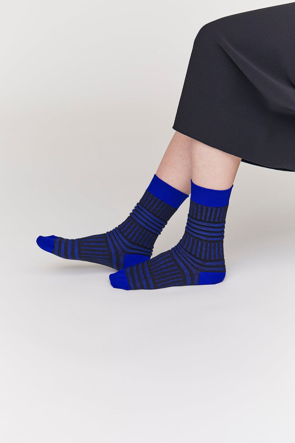 GARTER RIB SOCKS