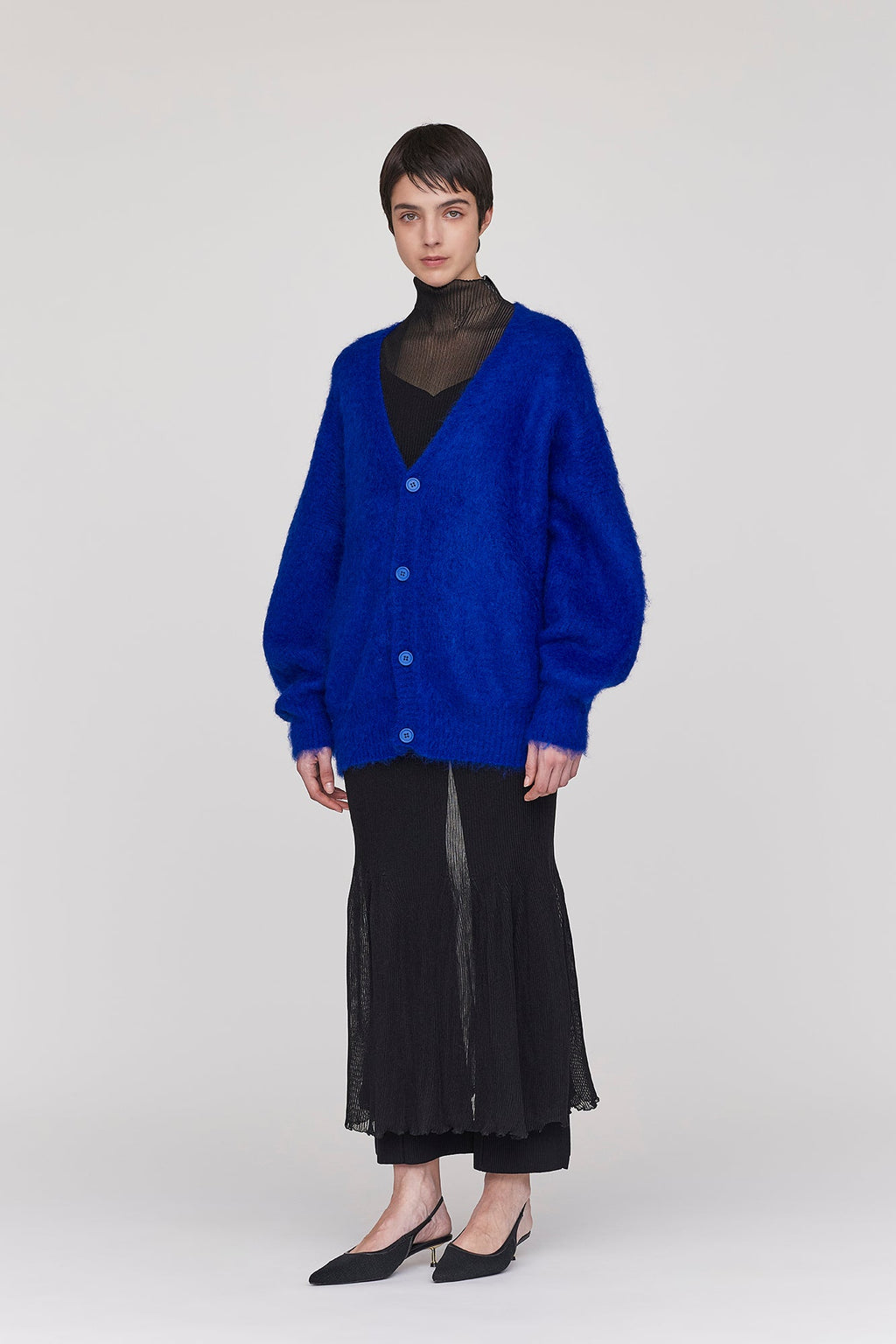MOHAIR CARDIGAN