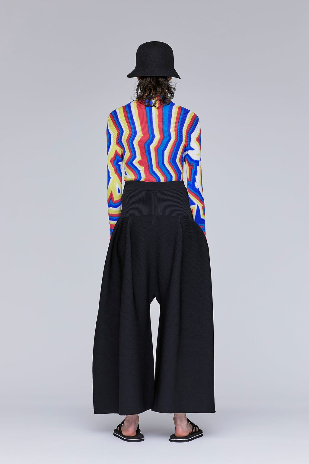 SILK CHUSEN LONG SLEEVE TOP