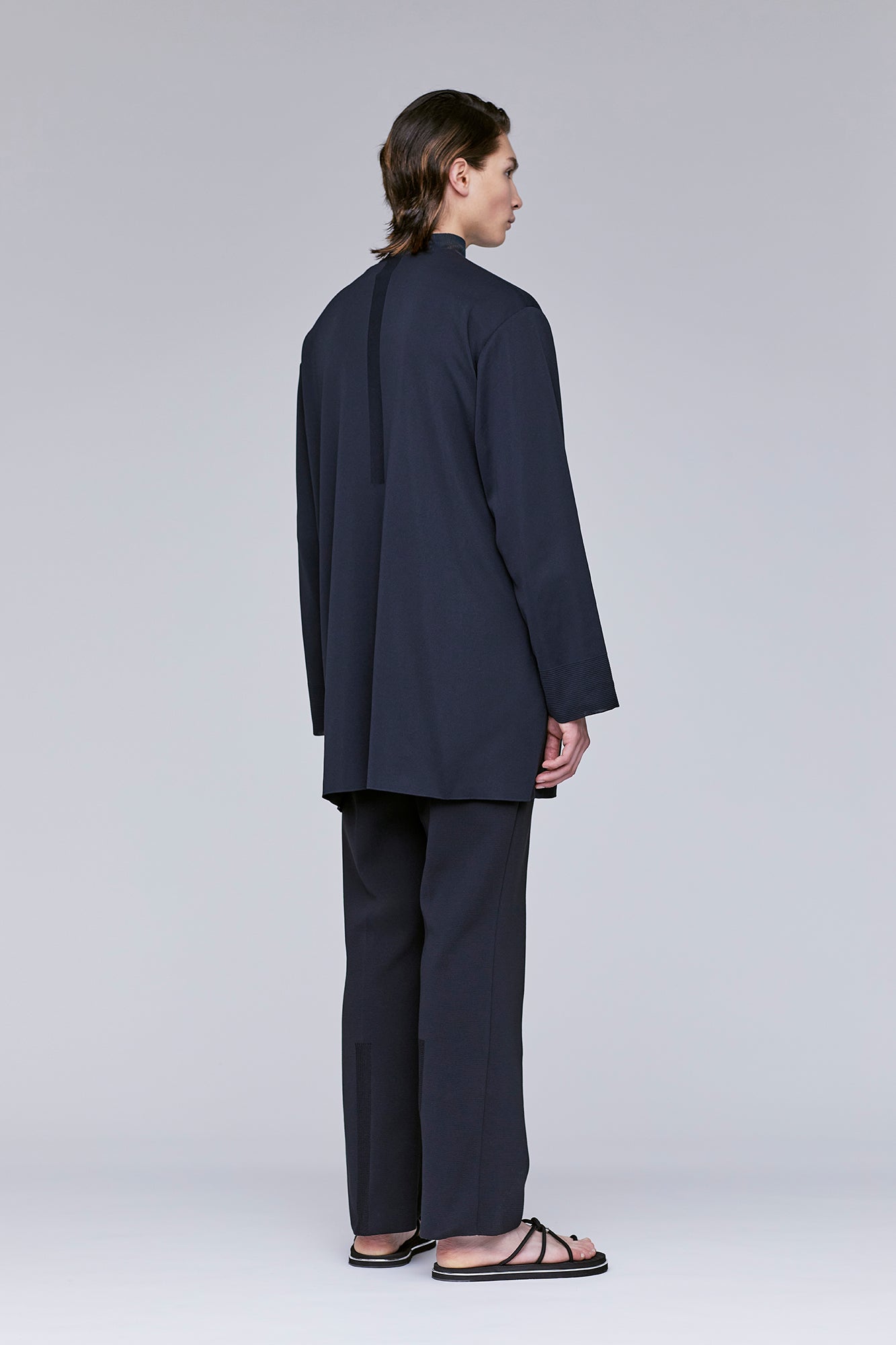 HIGH GAUGE MILAN LOOP BUTTONED PULLOVER SHIRT