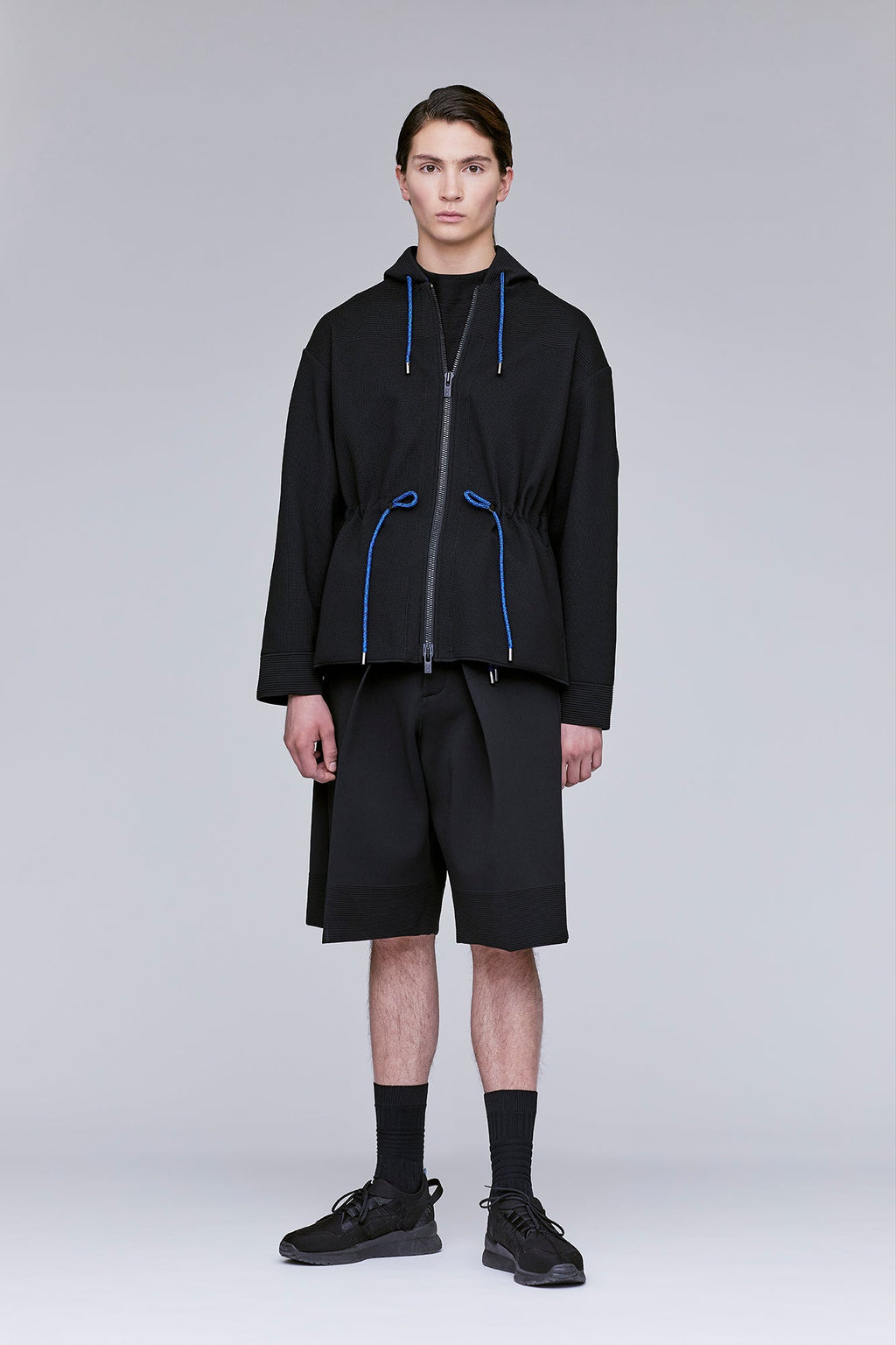 MESH HOODIE JACKET