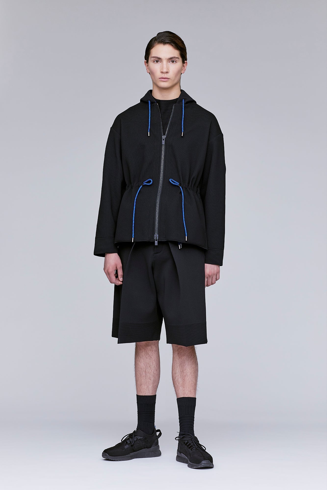 MESH HOODIE JACKET