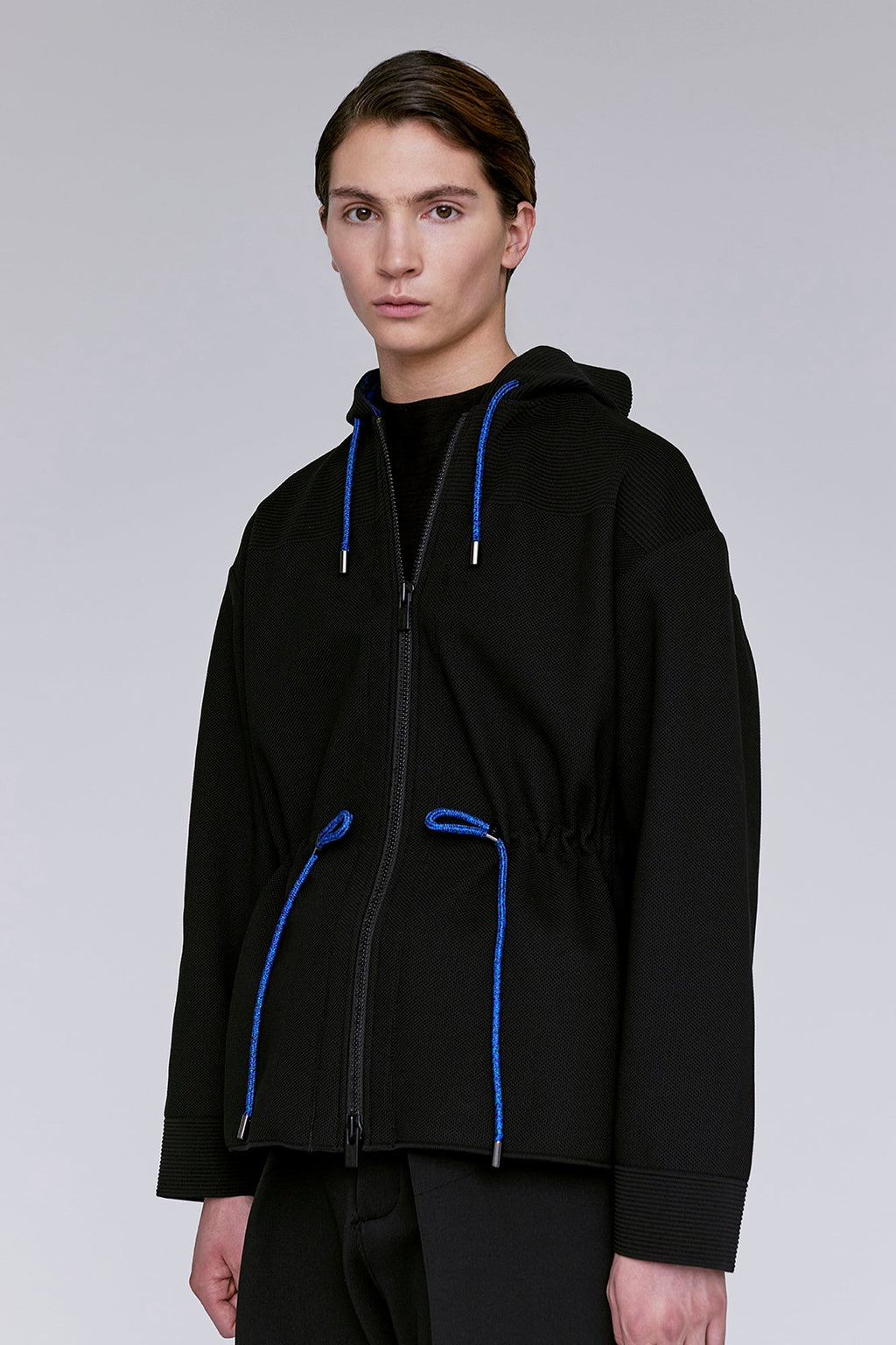 MESH HOODIE JACKET