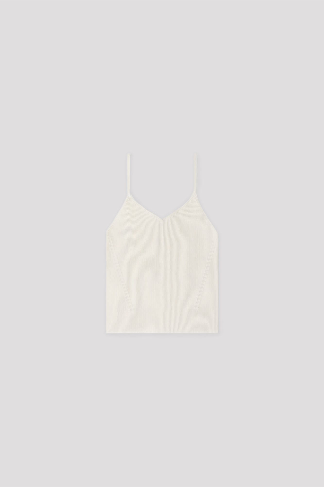 PORTRAIT CAMISOLE TOP - WHITE
