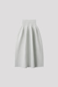 POTTERY GLITTER SKIRT - WHITE-SILVER