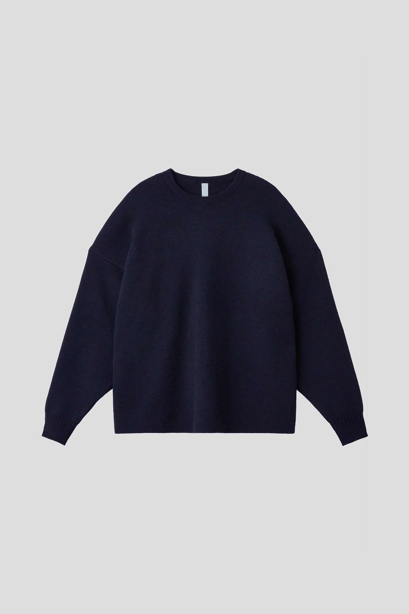 WOOL MILAN  PULLOVER - NAVY