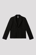 HYPHA TAILORED JACKET - BLACK