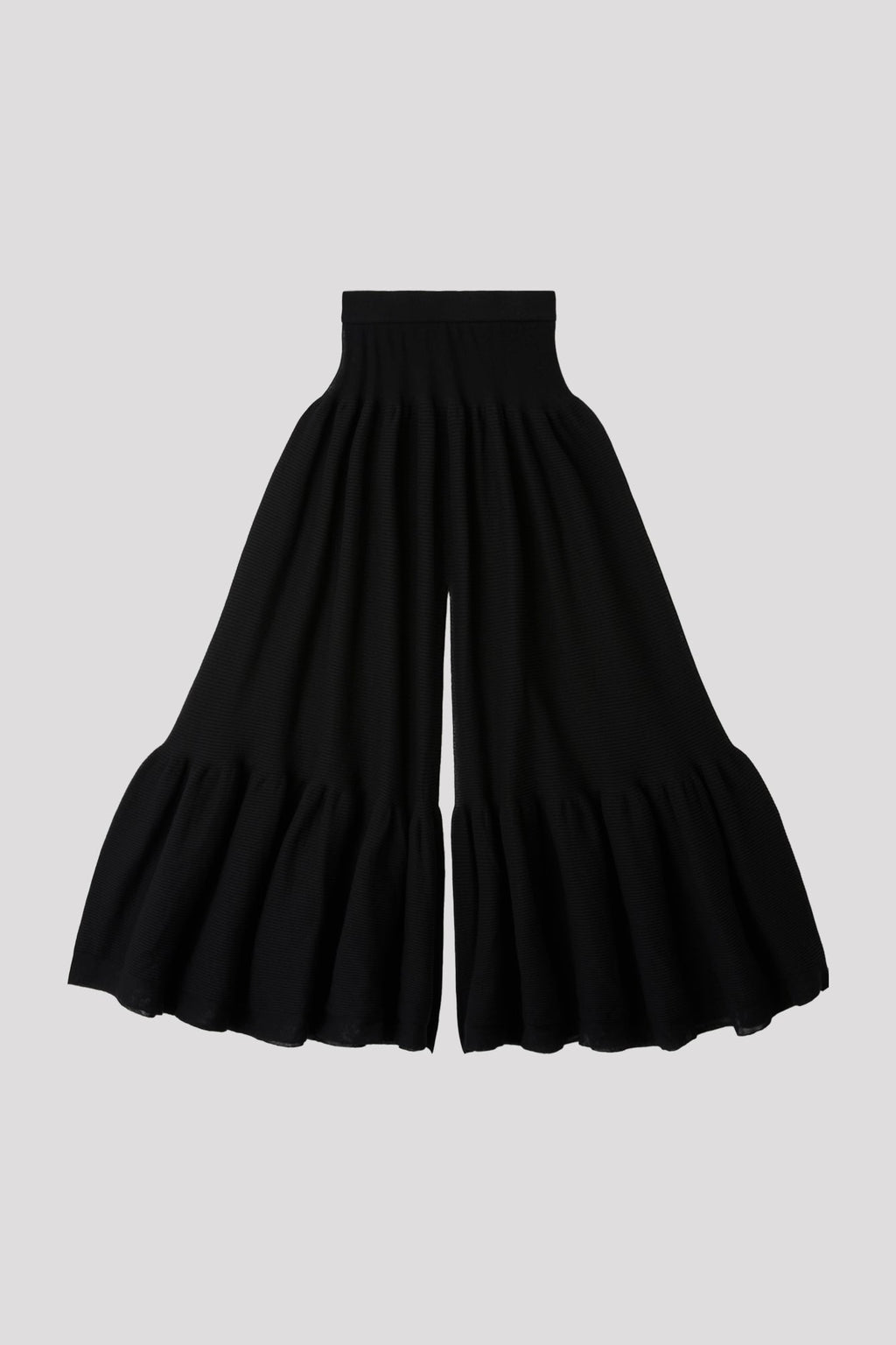 CASCADES WIDE PANTS - BLACK