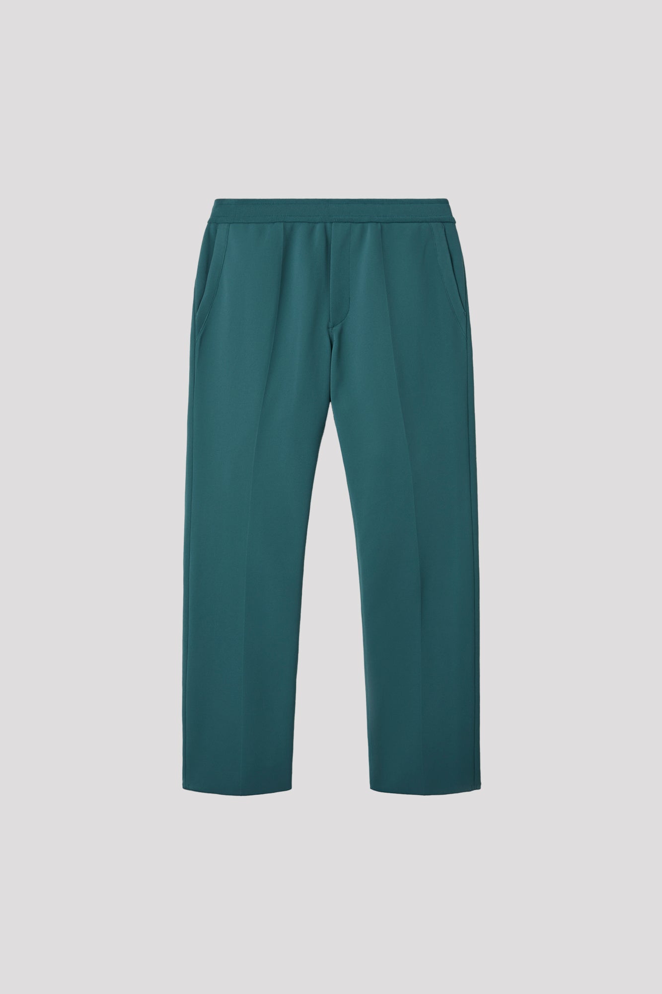 MILAN STRAIGHT PANTS - MOSS GREEN