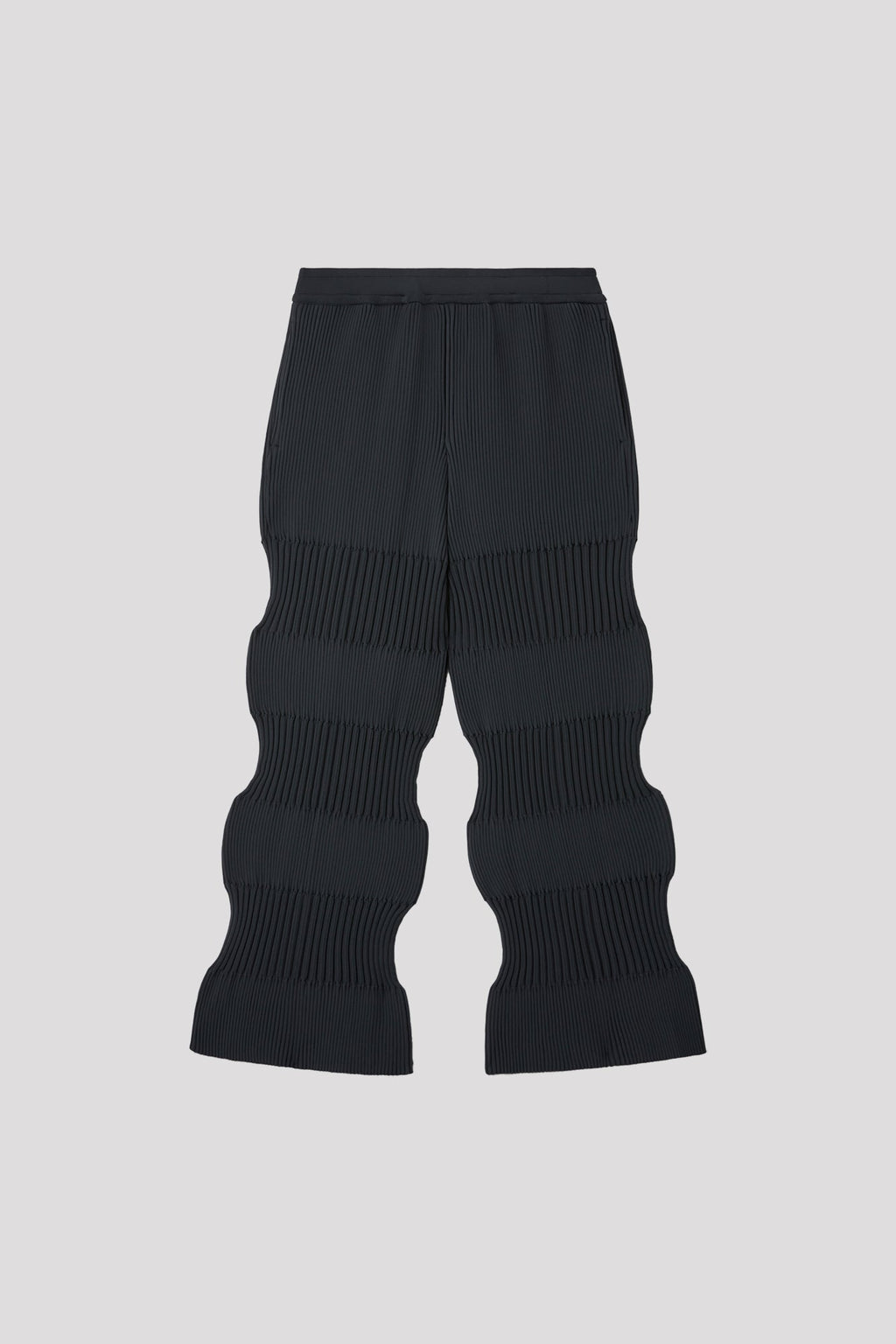 FLUTED PANTS - SHADOW GRAY