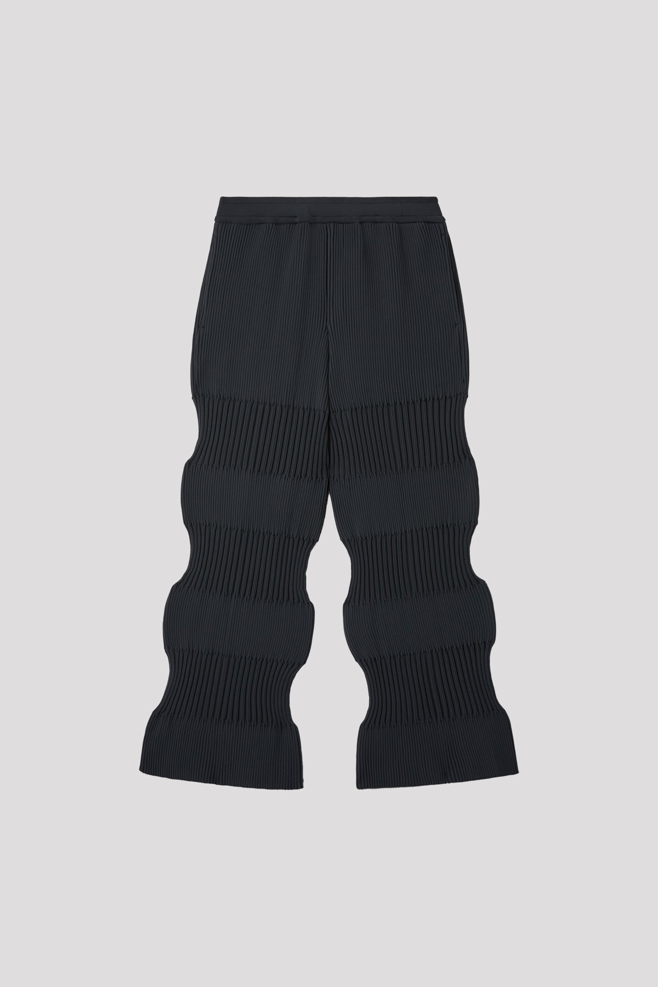 FLUTED PANTS - SHADOW GRAY