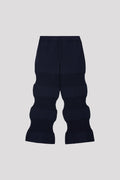 FLUTED PANTS - NAVY