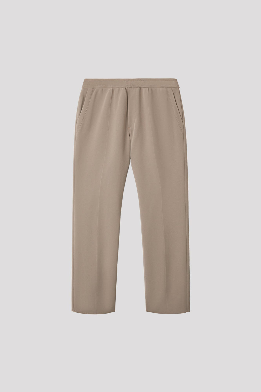 MILAN STRAIGHT PANTS - BEIGE
