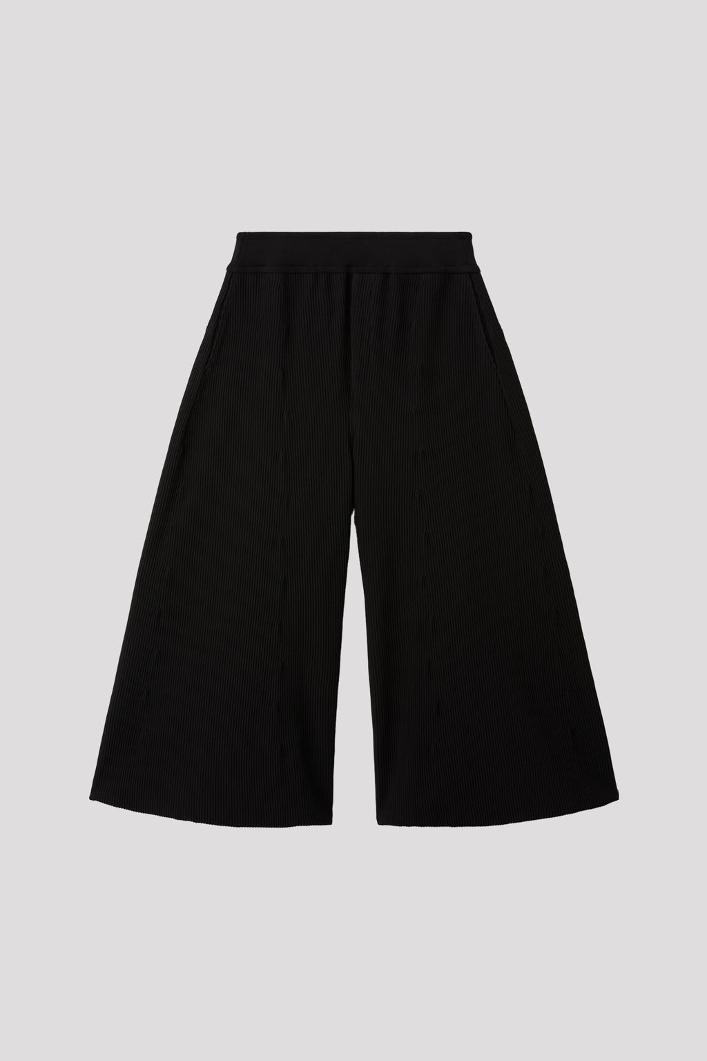 HYPHA WIDE PANTS - BLACK