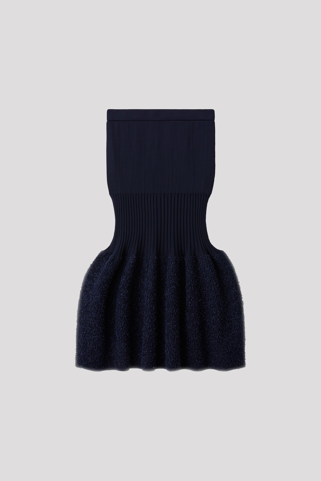 FLUTED REEF MERMAID SKIRT - NAVY