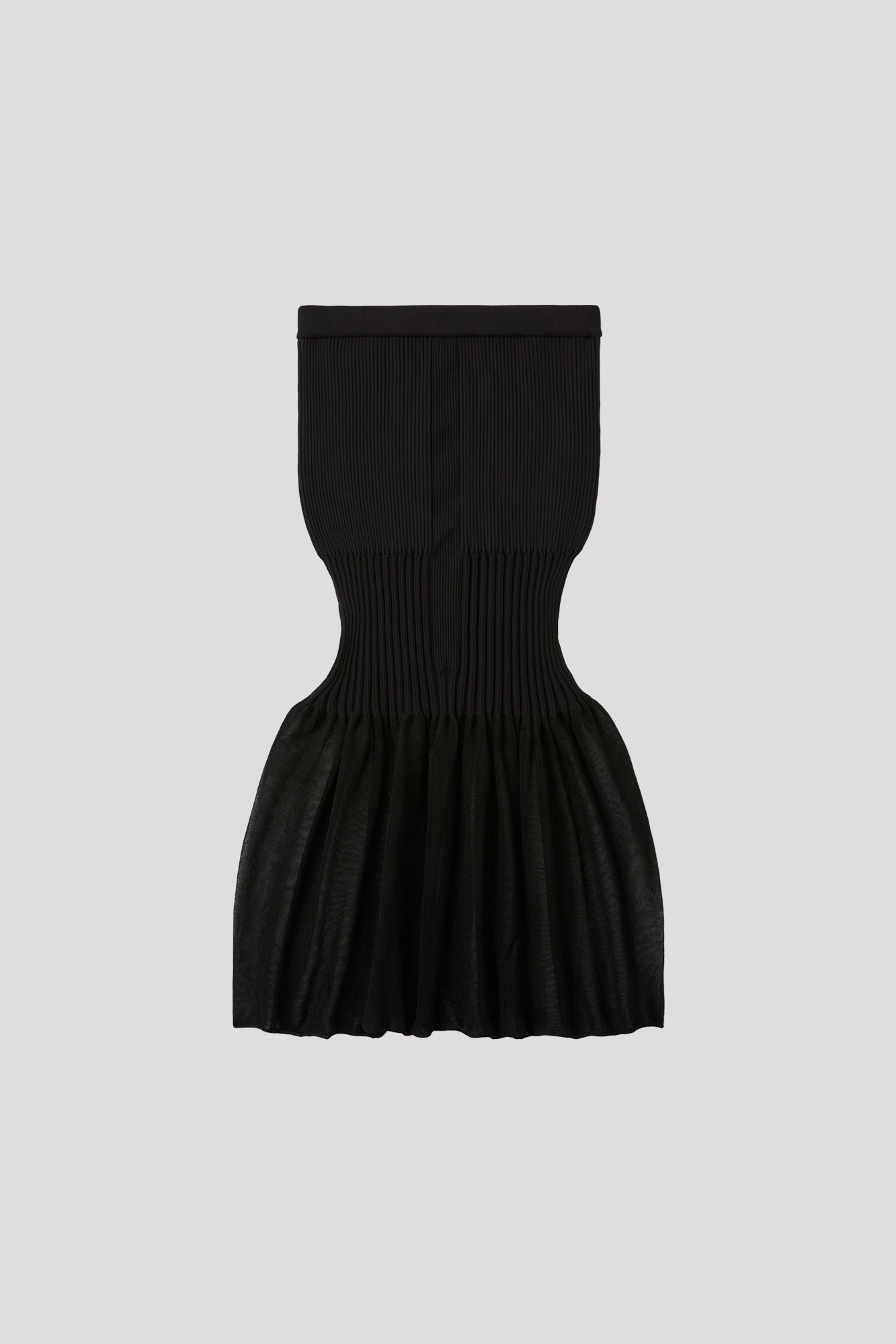 FLUTED LUCENT GLITTER MERMAID SKIRT