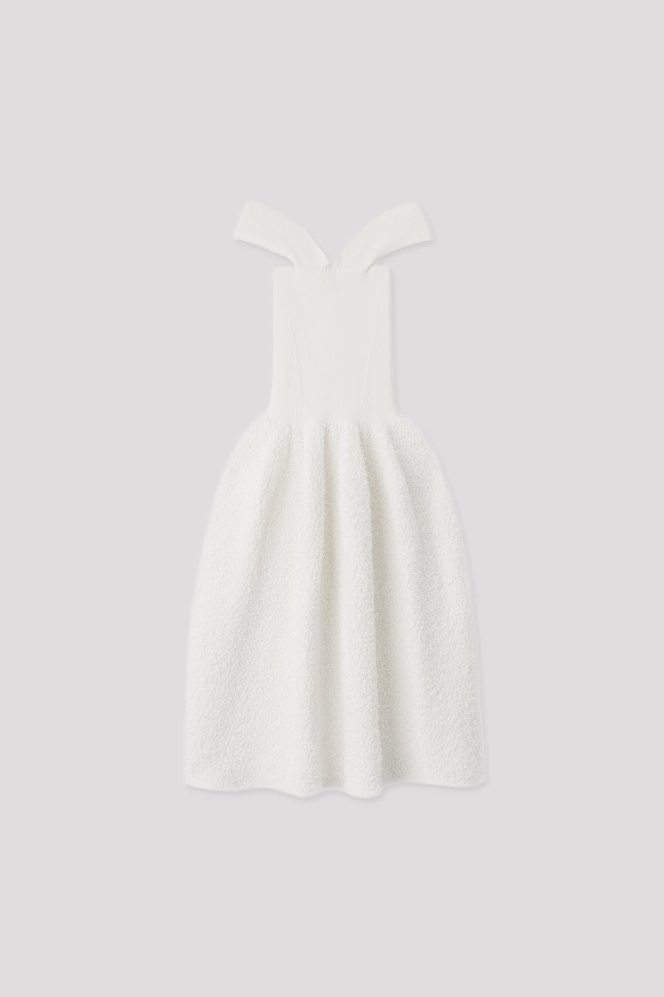 POTTERY REEF HS OFF SHOULDER SWEETHEART DRESS - WHITE