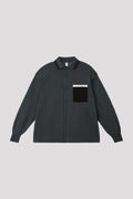 TC HIGH GAUGE LONG SLEEVE SHIRT - SHADOW GRAY MULTI