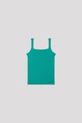 PORTRAIT CAMISOLE TOP - EMERALD