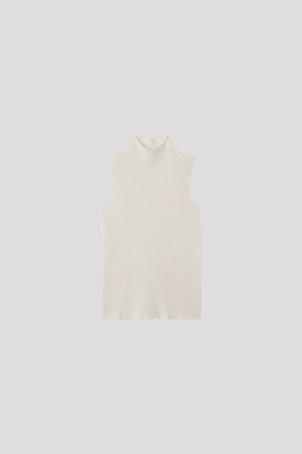 PORTRAIT SLEEVELESS TOP - WHITE