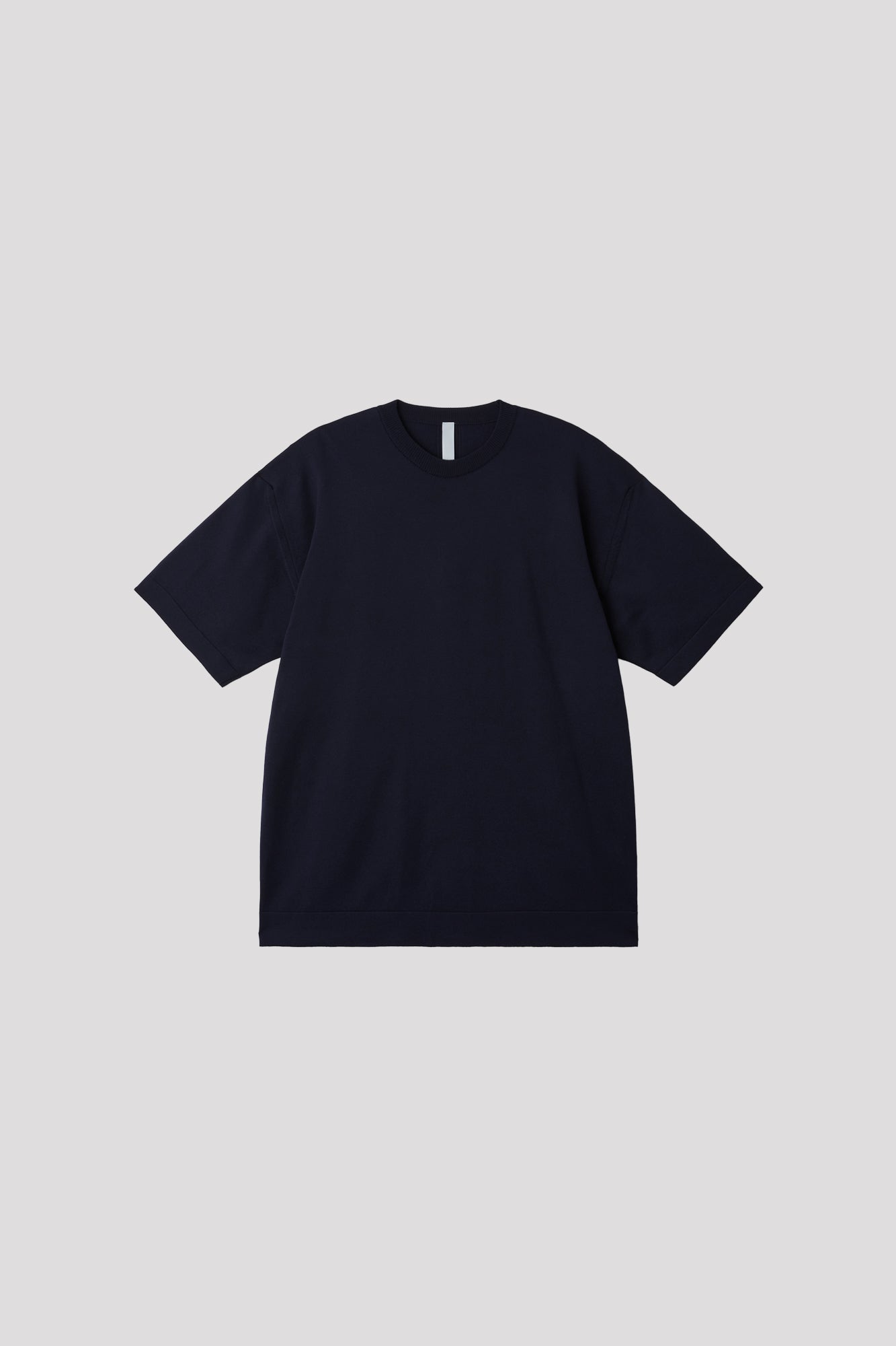 BS HIGH GAUGE SHORT SLEEVE TEE SHIRT - NAVY