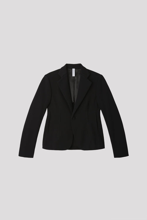 AC MILAN RIB TAILORED JACKET - BLACK