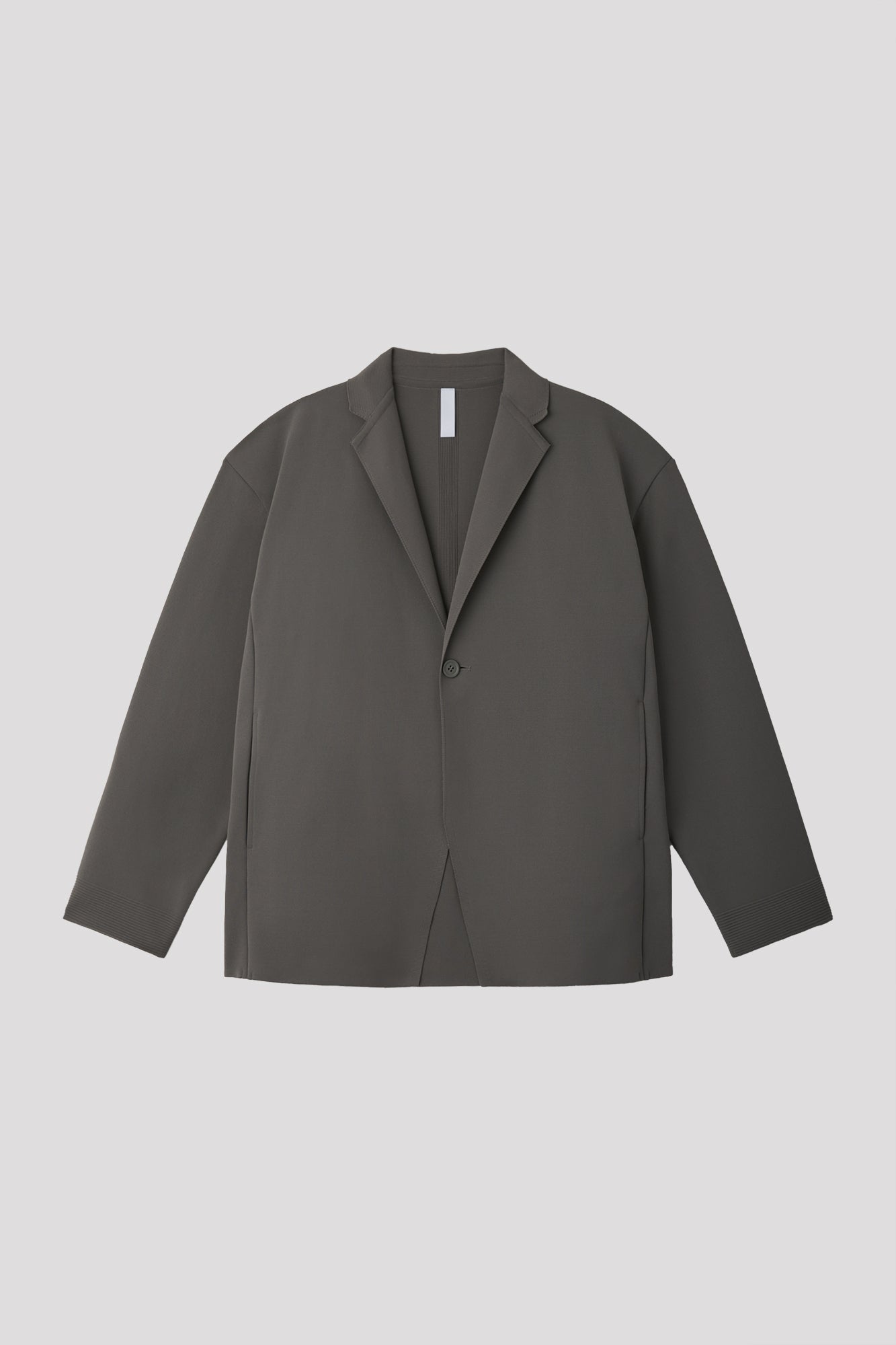 MILAN BOXY TAILORED JACKET - IRON GRAY
